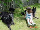 Allyssa & Pups 06 23 01 D.JPG (75650 bytes)